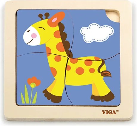 Puzzle na podložke Viga 51319 žirafa
