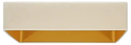 Brilagi-LED Stmievateľné svietidlo VELVET SQUARE LED/36W/230V Wi-Fi Tuya + diaľkový ovládač krémové