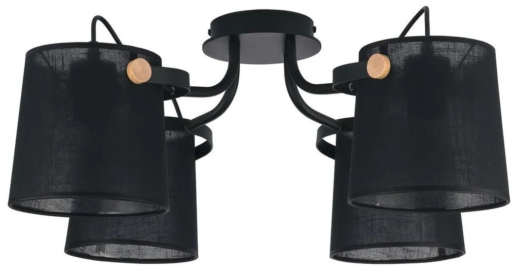 TK Lighting 1574 - Prisadený luster CLICK 4xE27/60W/230V TK1574