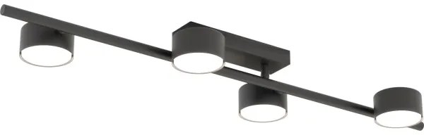 Stropné svietidlo BET 4xGX53/12W/230V čierna