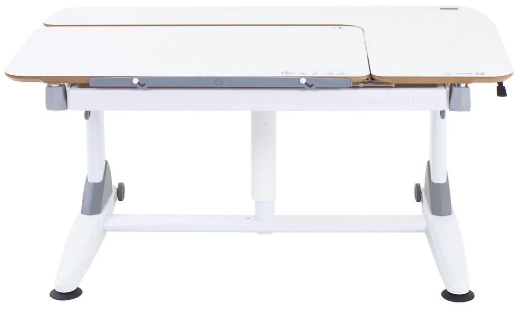 AMADEUS - AMADEUS Detský rastúci stôl ROLAND V biely