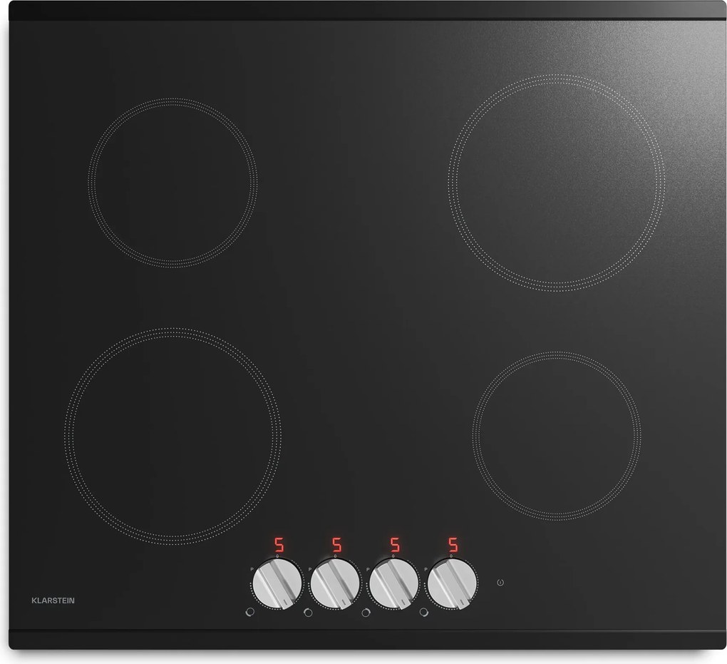 Klarstein Kochheld indukčná varná doska | Elegantná a výkonná | 4 varné zóny | 7200 W | 60 cm