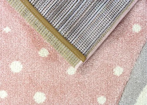 Koberce Breno Kusový koberec AMIGO 324/pink, ružová, viacfarebná,80 x 150 cm