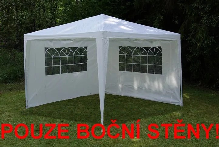 Sada 2 bočných stien pre záhradný stan - biela