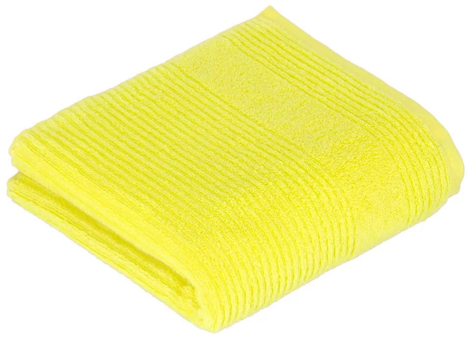 XXXLutz UTERÁK NA RUKY, 100/100 cm, žltá Vossen - Kúpeľňový textil - 003355072302