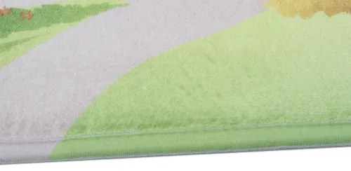 Koberce Breno Kusový koberec Ultra Soft Zámek, viacfarebná,130 x 180 cm