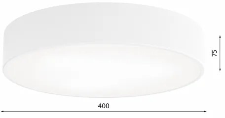 LED Stropné svietidlo CLEO LED/43W/230V 3000K pr. 40 cm biela