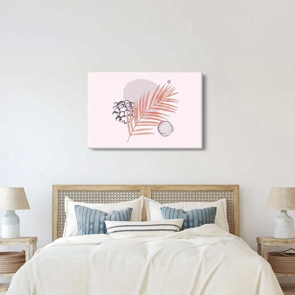 Obraz - Fialový minimalizmus N⁰3 (90x60 cm)