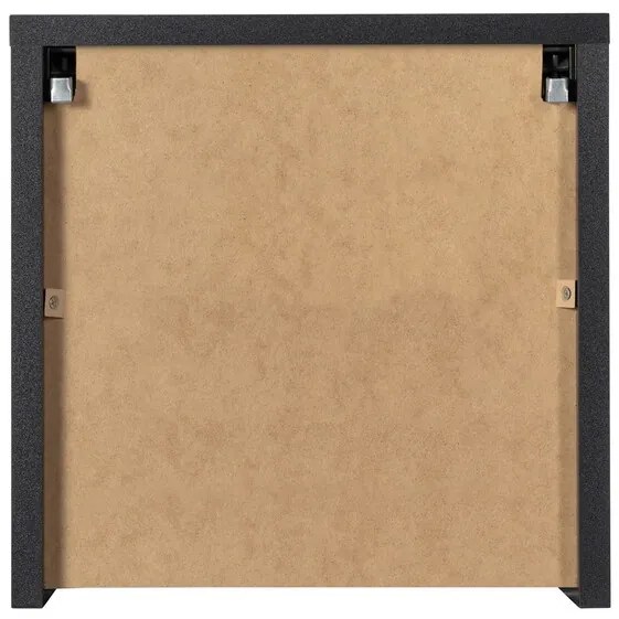 Horná kúpeľňová skrinka Nova Black 83-30-1DQ čierna