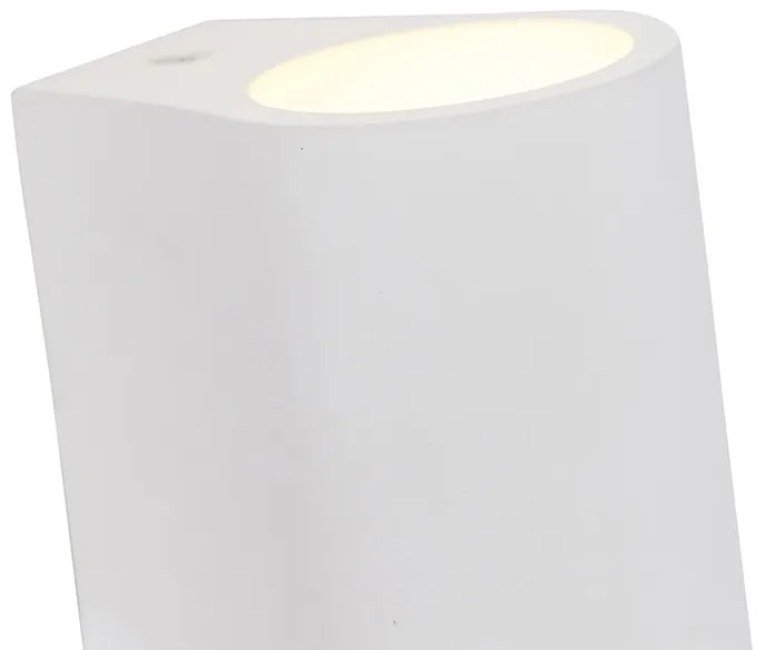 Moderná nástenná lampa biela - Tubo