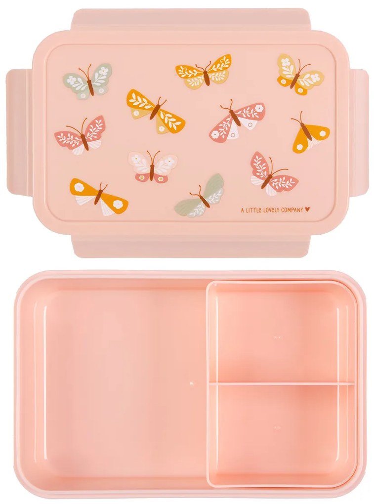 A Little Lovely Company - škatuľka na desiatu - motýliky