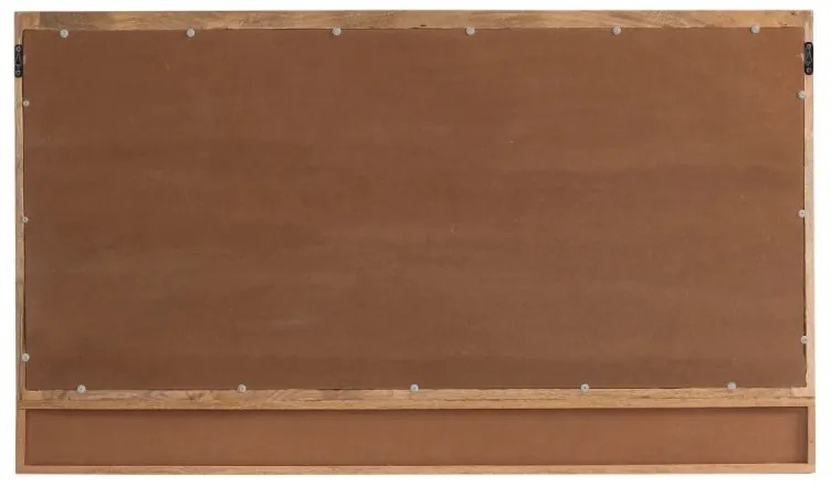 furniture-nabytek.cz - Masívne kúpeľňové zrkadlo Delhi z mangového dreva, lakované, hnedé – 130×75 cm