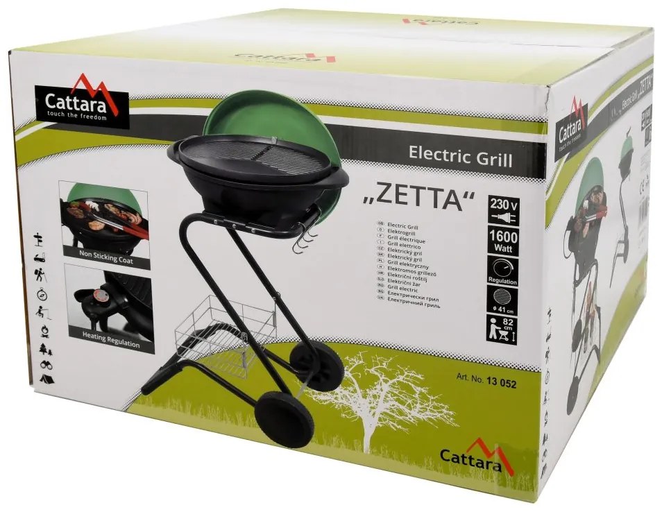 Gril ZETTA elektrický 230V