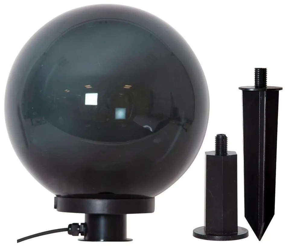 Eglo 900202 - Vonkajšia lampa MONTEROLLO SMOKE 1xE27/40W/230V pr. 30 cm IP44