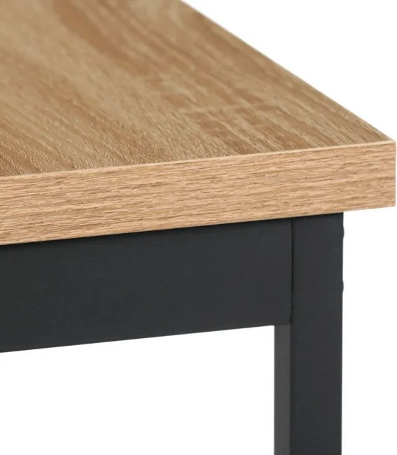 Jedálenský stôl s lavičkami AUT-G1175 OAK