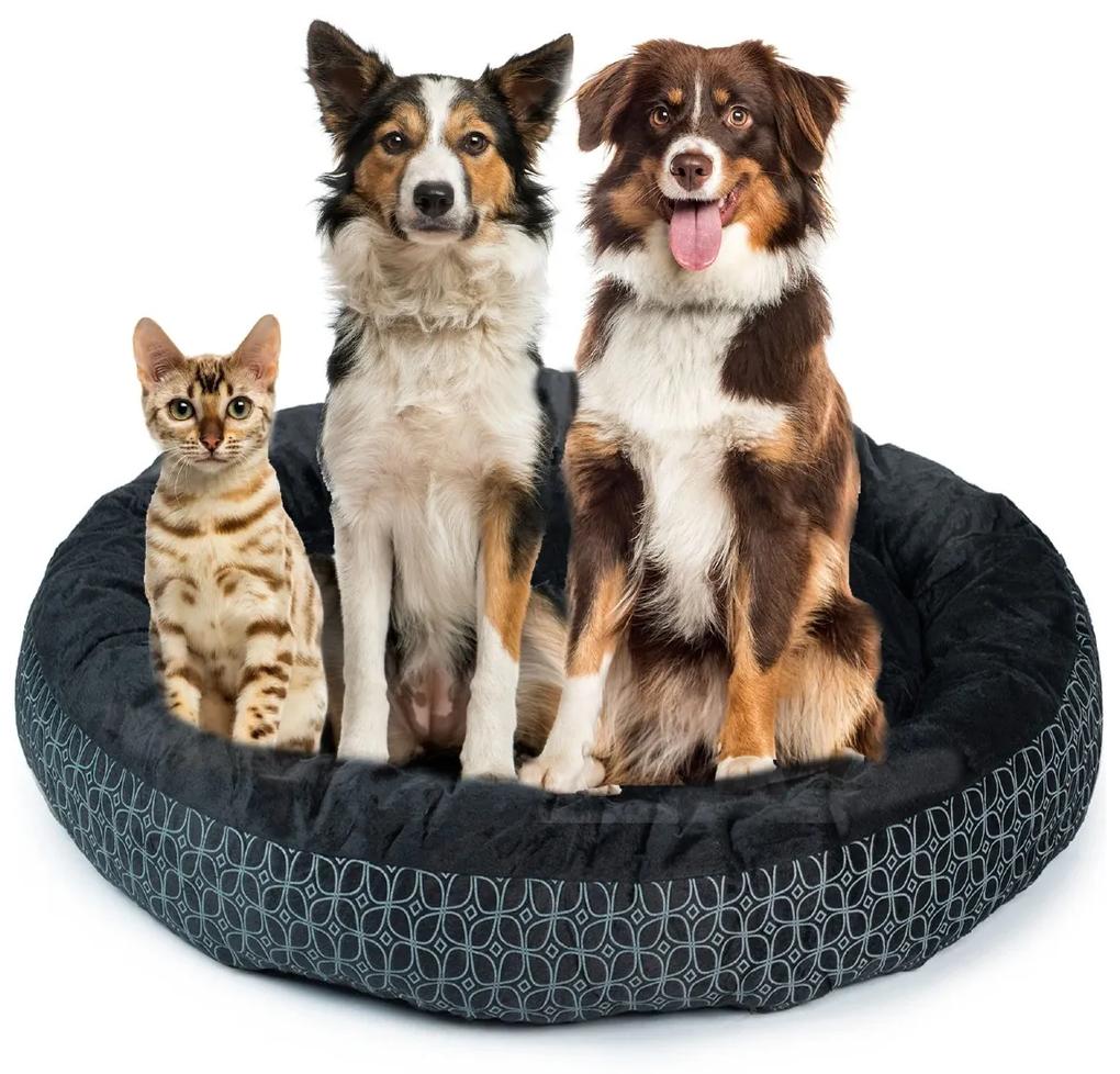 Pelech pre psa a mačku - čierny | veľkosť L