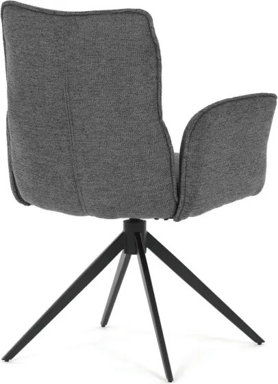 Jedálenská stolička sivá DCH-D1328 GREY2