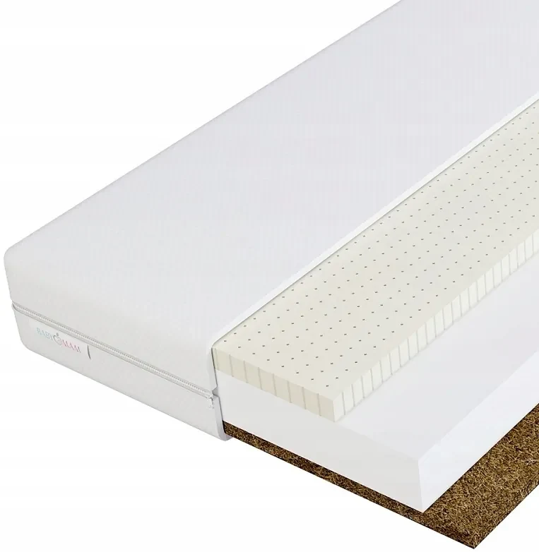 JAKS MATRAC DO POSTIEĽKY 120 X 60 LATEX PENA KOKOS