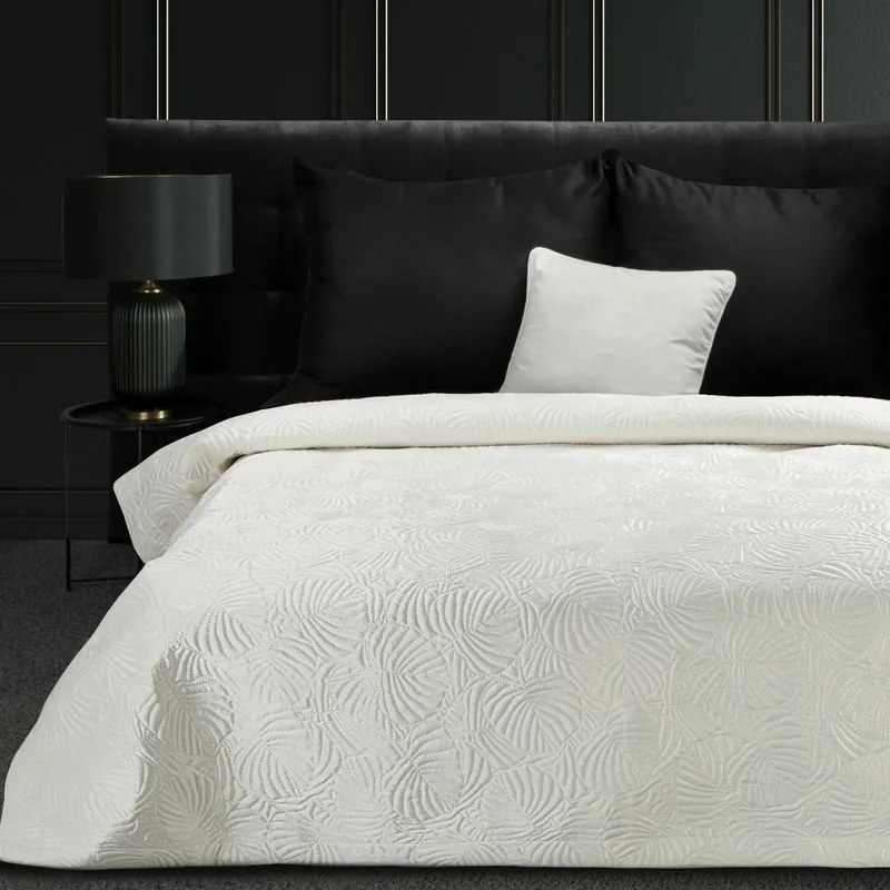 Dekorstudio Luxusný prehoz na posteľ LILI4 biely Rozmer prehozu (šírka x dĺžka): 220x240cm