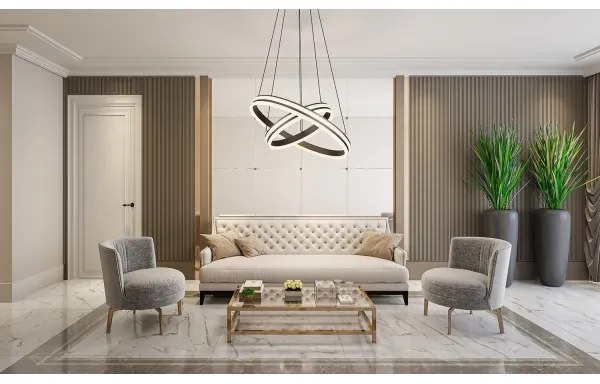 Globo 67314-60H - LED Stmievateľný luster na lanku GROUNI LED/60W/230V + DO