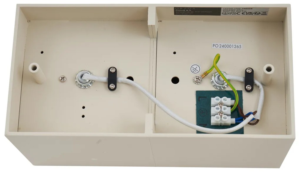 Moderné nástenné bodové svetlo béžové G9 nastaviteľné 2-svetlo - Box