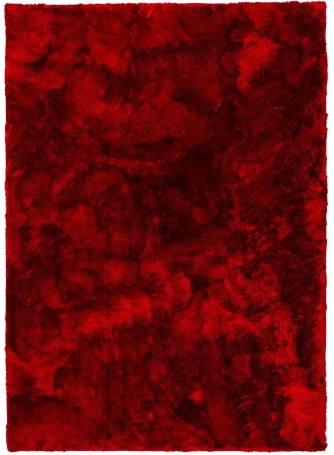 Červený koberec Universal Nepal Liso Rojo, 160 × 230 cm