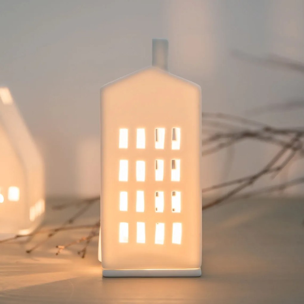 räder Porcelánový svietnik domček Small Windows