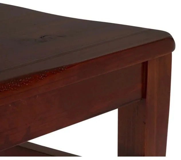 furniture-nabytek.cz - Sada 2 masívnych drevených stoličiek Catana z borovice, hnedé, lakované