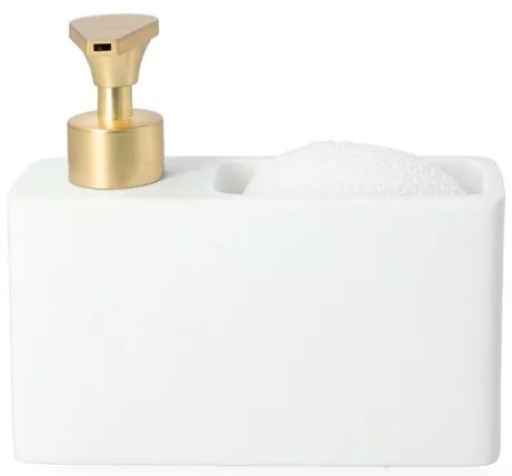 Dávkovač TEANA biely / zlatý 812113