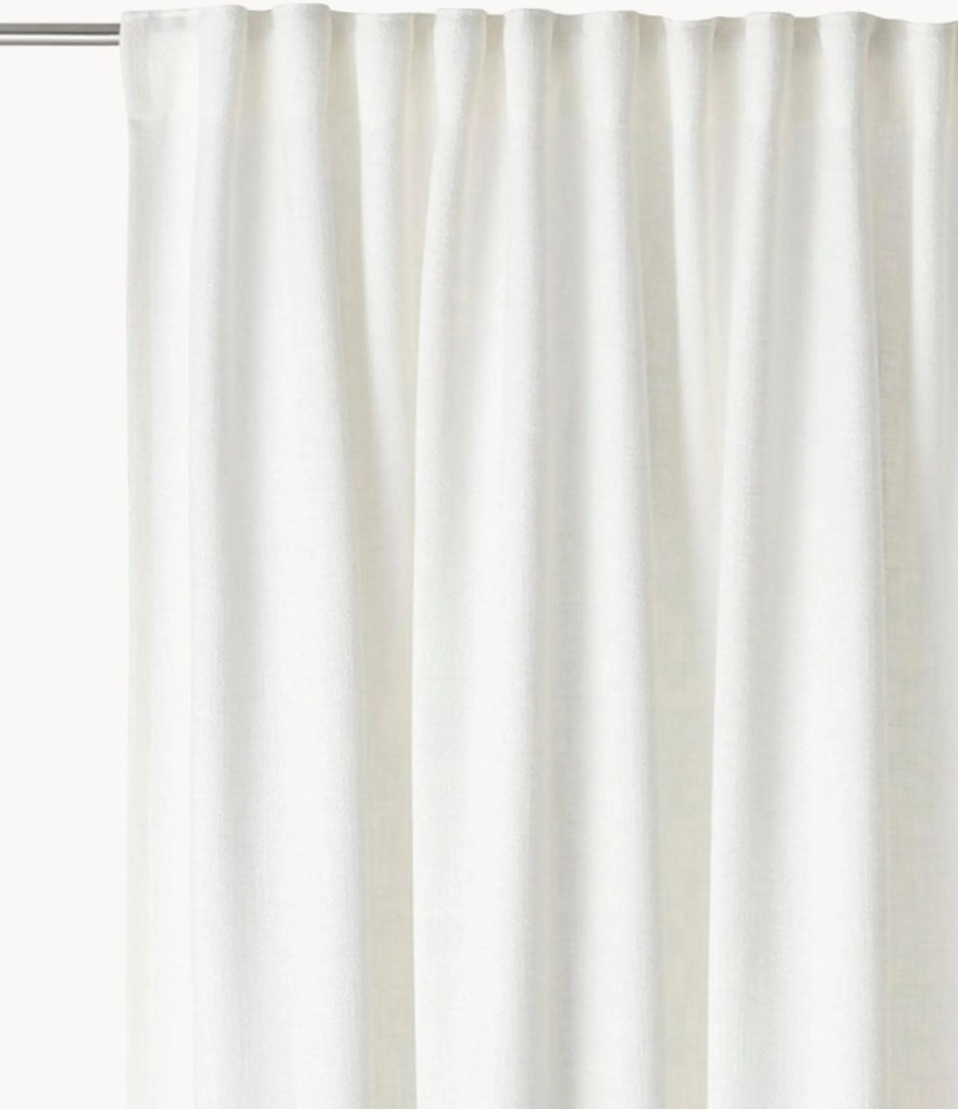 Polopriehľadný záves's multifunkčnou páskou Stella, Š 290 cm