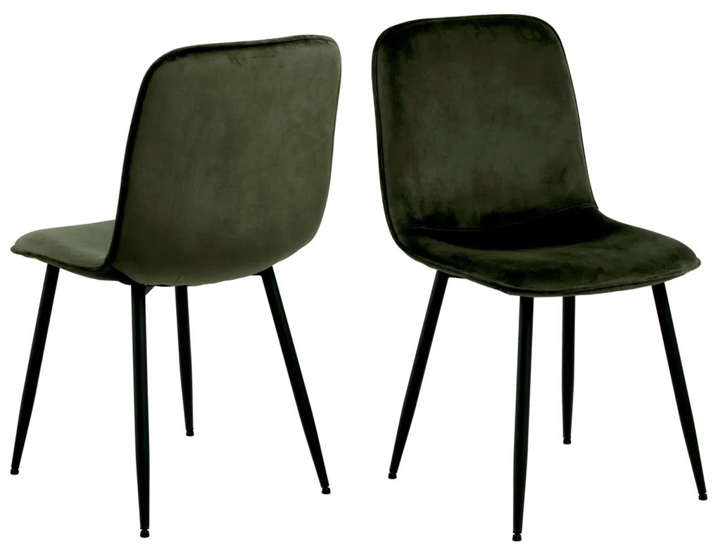 Jedálenská stolička Delmy 633 Farba: Zelená