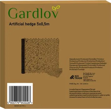 Umelý živý plot na balkón - 5 x 0,5 m - Gardlov