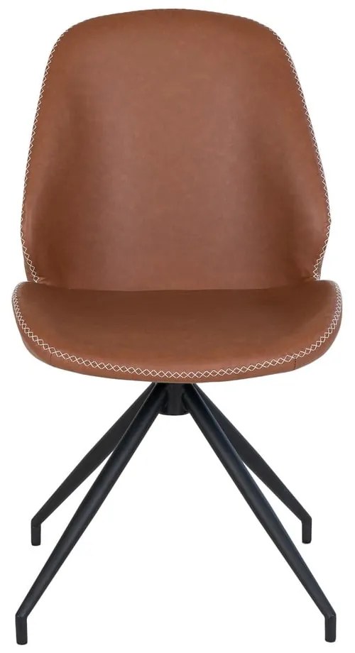 Koňakovohnedé jedálenské stoličky v súprave 2 ks Monte – House Nordic