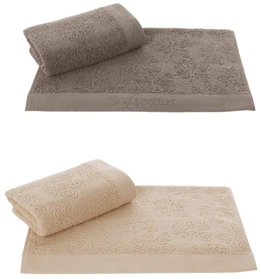 Soft Cotton luxusná uterák a osuška LOFT Hnedá
