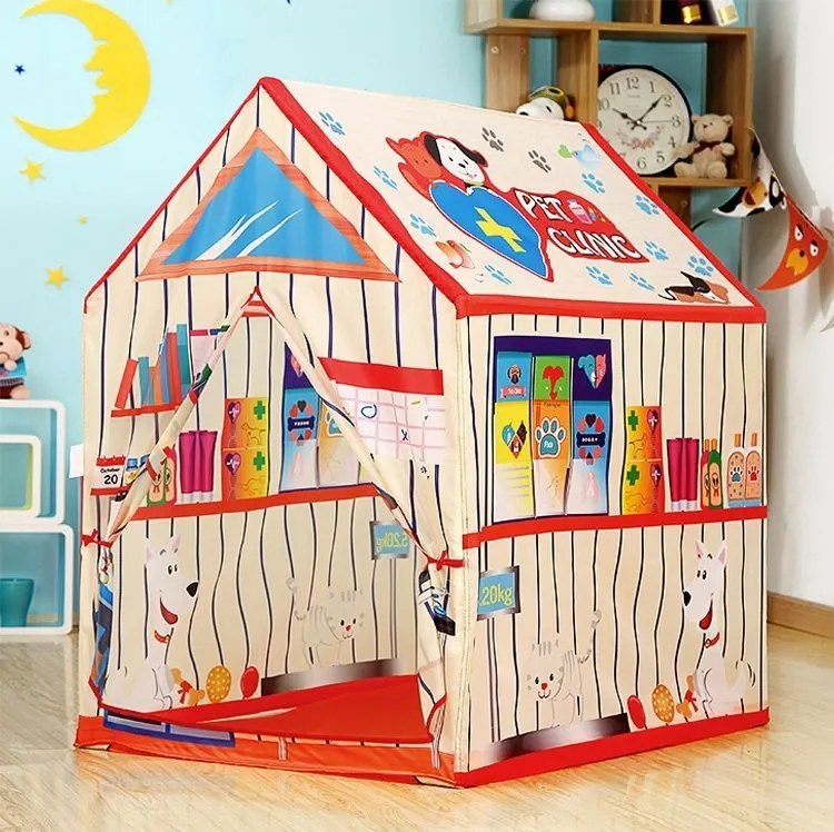 IPLAY 8165 Detský stan Veterina