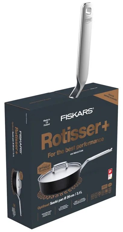 Panvica s pokrievkou Rotisser Optiheat 26cm
