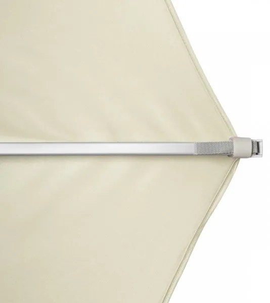 Doppler TELESTAR 4 x 4 m - veľký profi slnečník biely (kód farby 808)