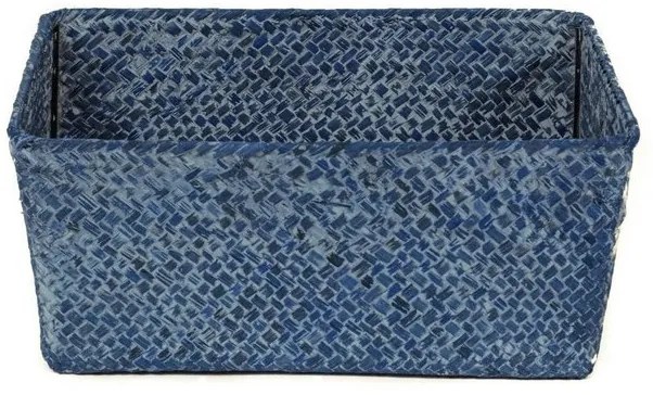Pletený košík Compactor 30 x 20 x 13 cm, tmavo hnedá