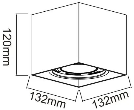 Minimalistické bodové svietidlo Cardi čierna 