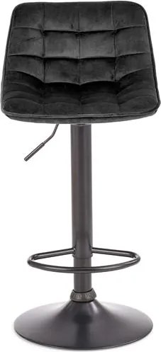 Barová stolička Hertha (čierna). Vlastná spoľahlivá doprava až k Vám domov. 1039569