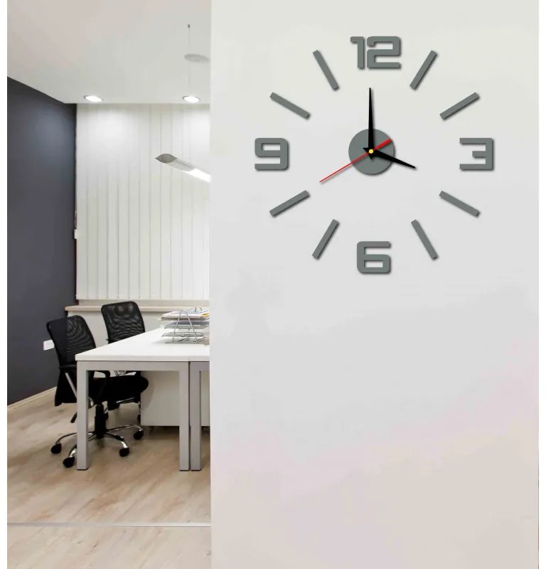 Nástenné hodiny Quartz, nalepovacie hodiny do kuchyne I SENTOP X0033