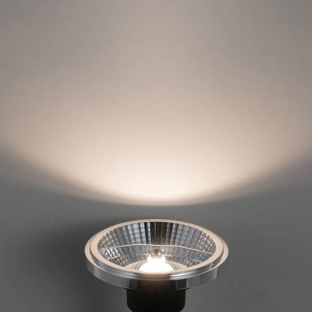 GU10 3-kroková stmievateľná LED žiarovka AR111 10W 800 lm 2700 - 3700K