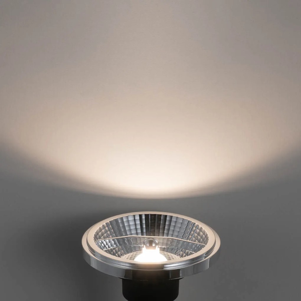 GU10 3-kroková stmievateľná LED žiarovka Kelvin AR111 10W 800 lm 2700 - 3700K