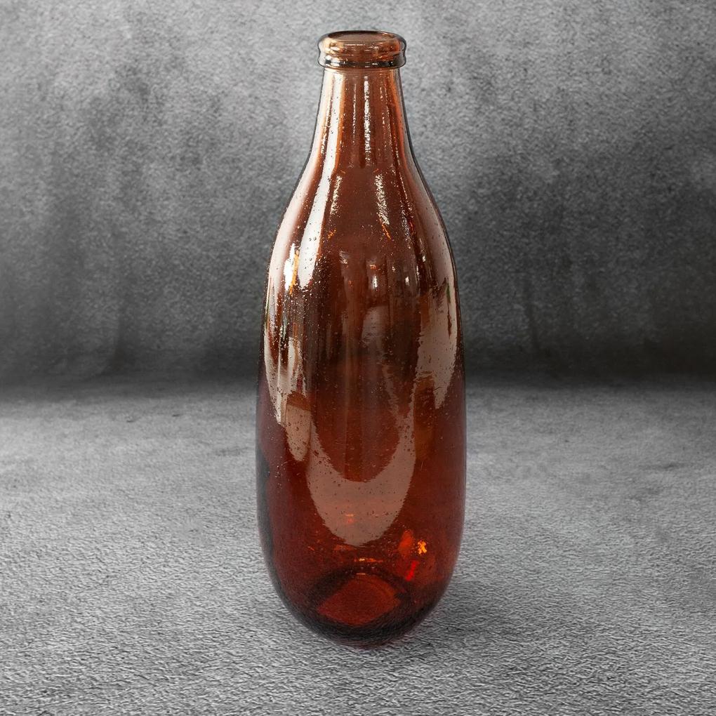 Dekoratívna váza LILY 15x40 CM červená