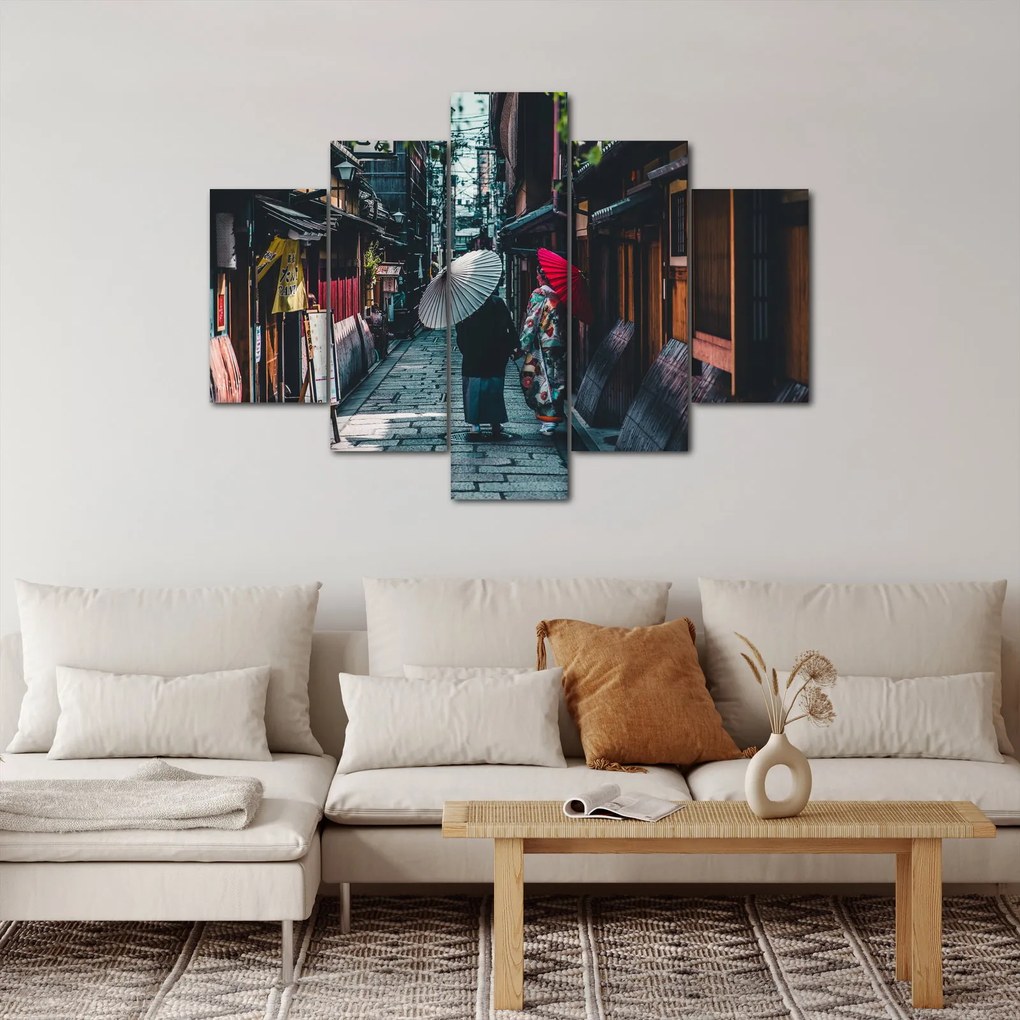 Obraz - Procházka Tokiom (150x105 cm)
