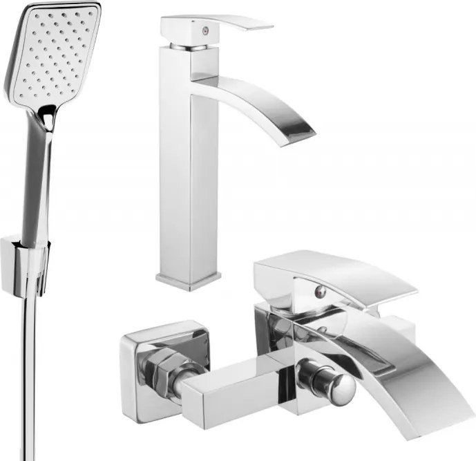 Mexen Libra R62 vaňová súprava, chrómová - 745113R62-00