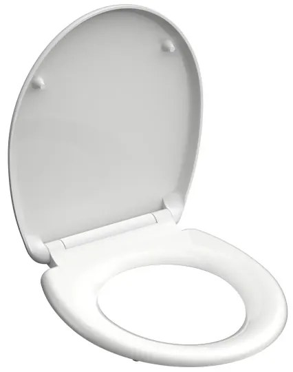 Schütte 82300-A - WC sedadlo WHITE SoftClose duroplast