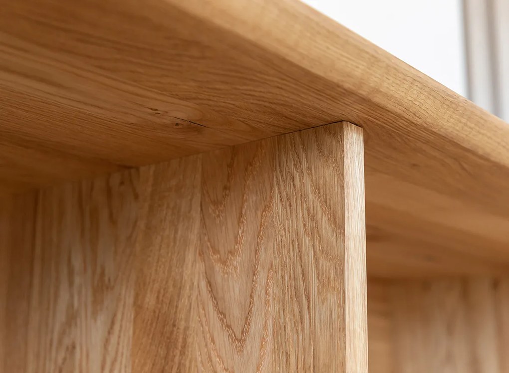 PROXIMA.store - Luxusný dubový TV stolík 2.1 - MODERN LOFT FARBA: dub, ROZMER: dĺžka TV stolíka 120 cm
