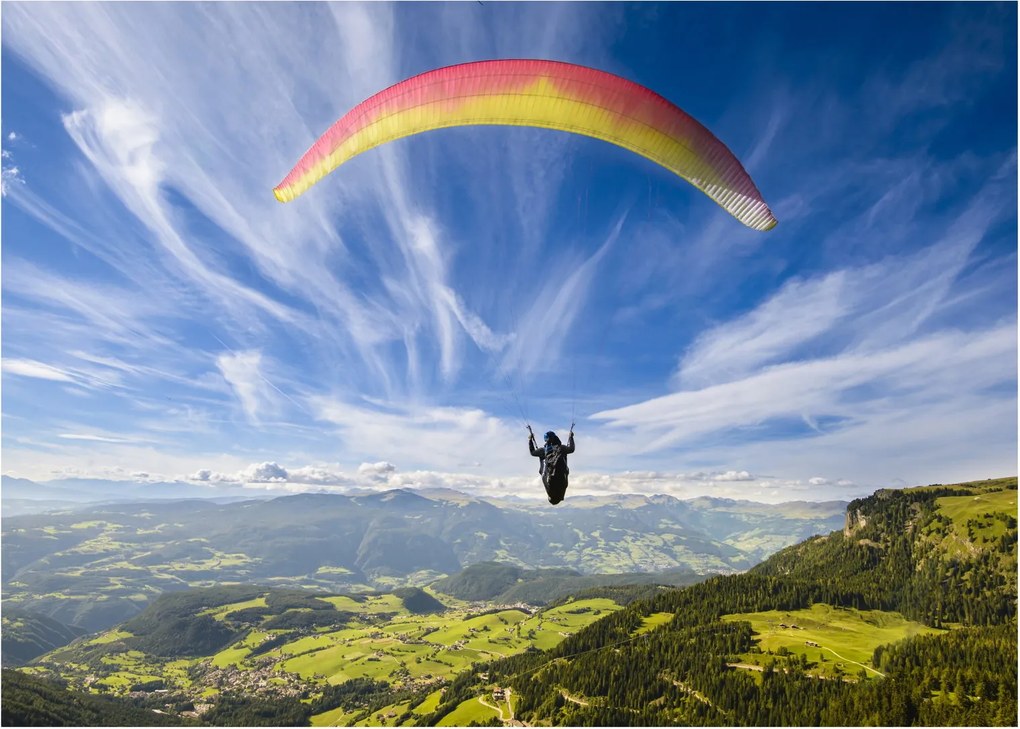 Obraz - Paragliding (70x50 cm)