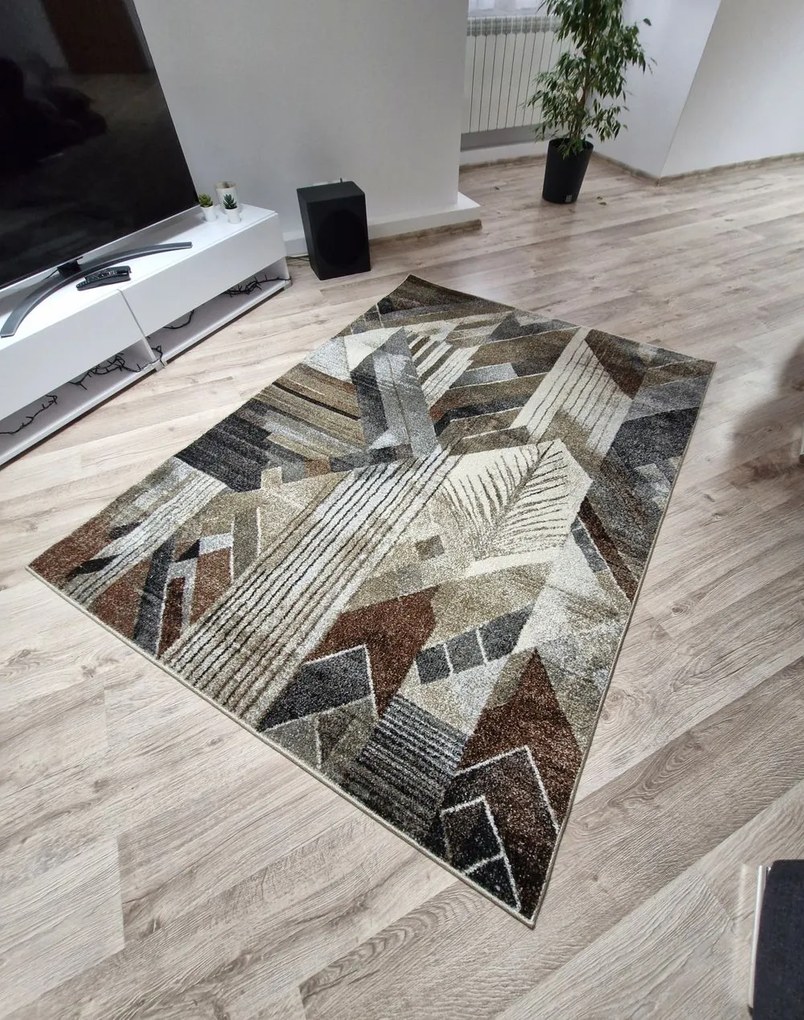 Dekorstudio Moderný koberec do obývačky VILLA - vzor 55 Rozmer koberca: 160x220cm